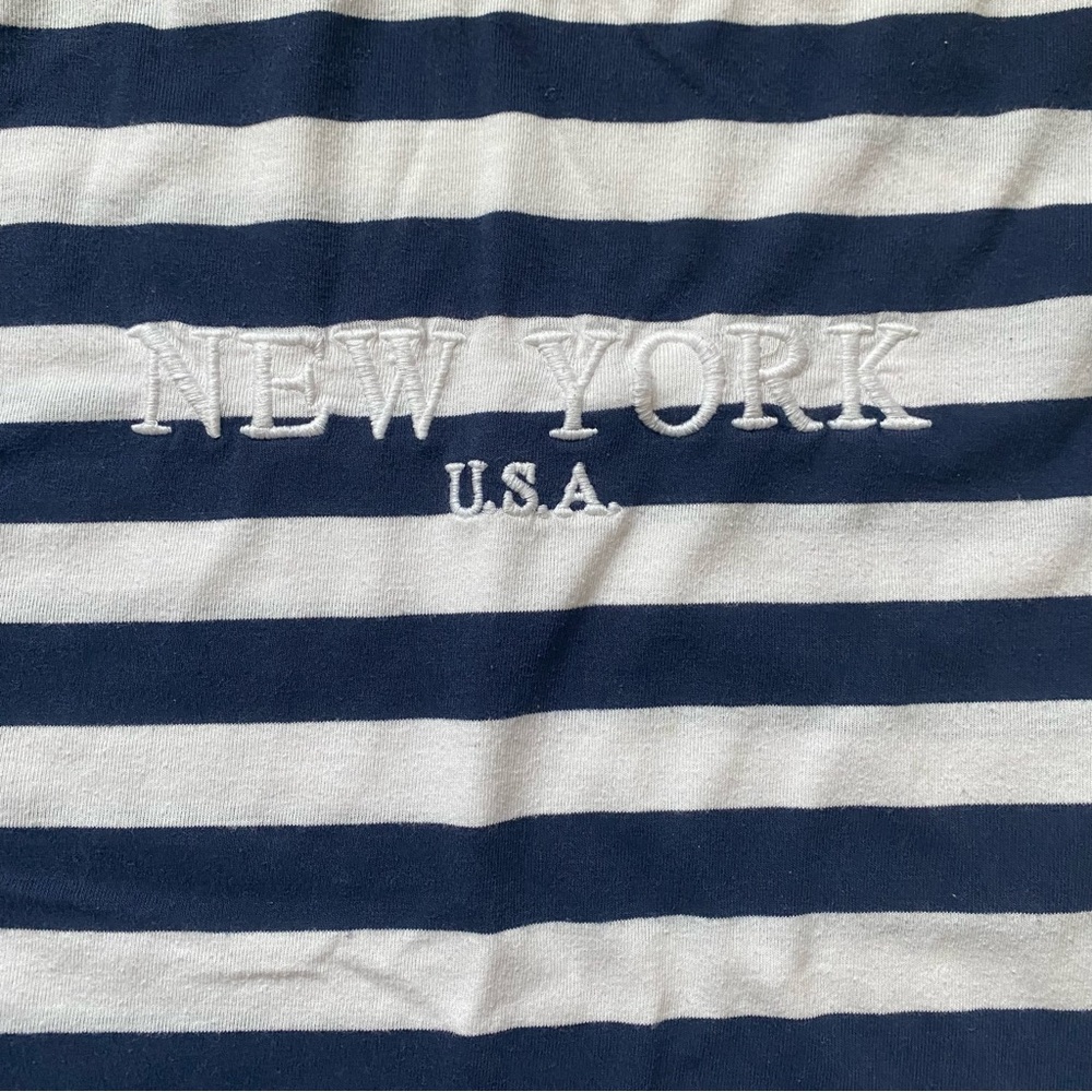 Brandy Melville Striped Long Sleeve - Picture 2 of 4